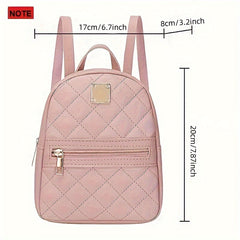 Small Shoulder Bag Faux Leather Casual Daypack