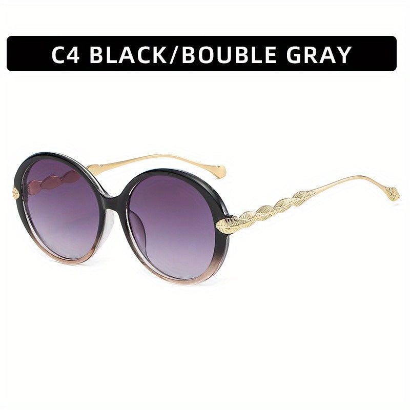 Women's Large Oval Sunglasses Summer Jelly Block Sun Shades UV400