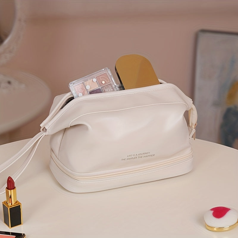 Portable Double Layer Wash Bag for Travel