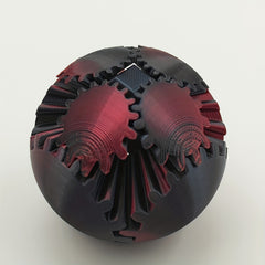 Colorful Flexible Gear Ball Model with Gradient