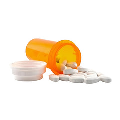 20 Portable Capsule Dispensing Bottles for Travel Use