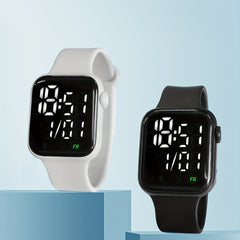 2pcs Sports LED Rolling Watches Non Waterproof