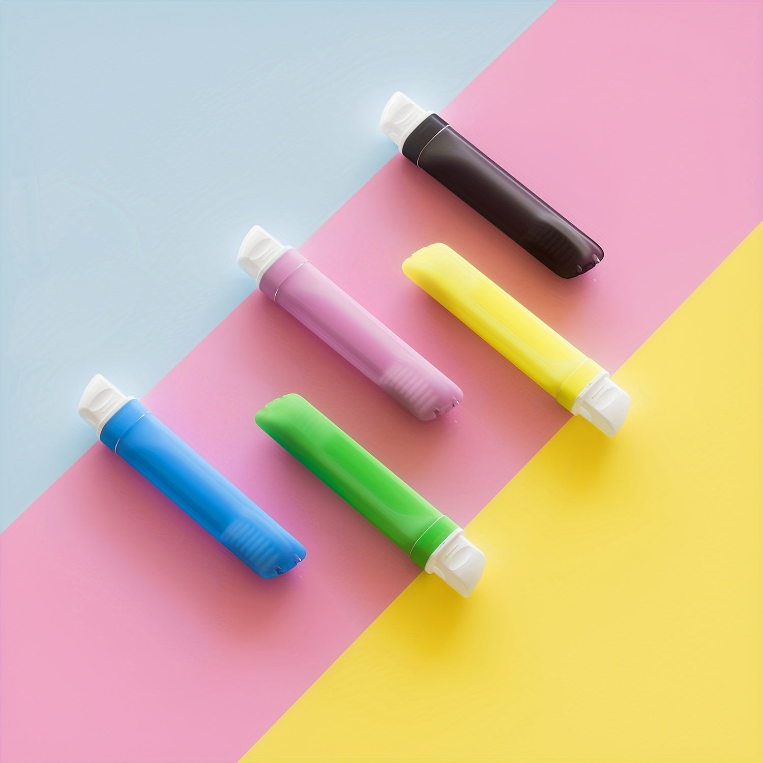 Portable Folding Toothbrush Soft Bristles Home Travel Use