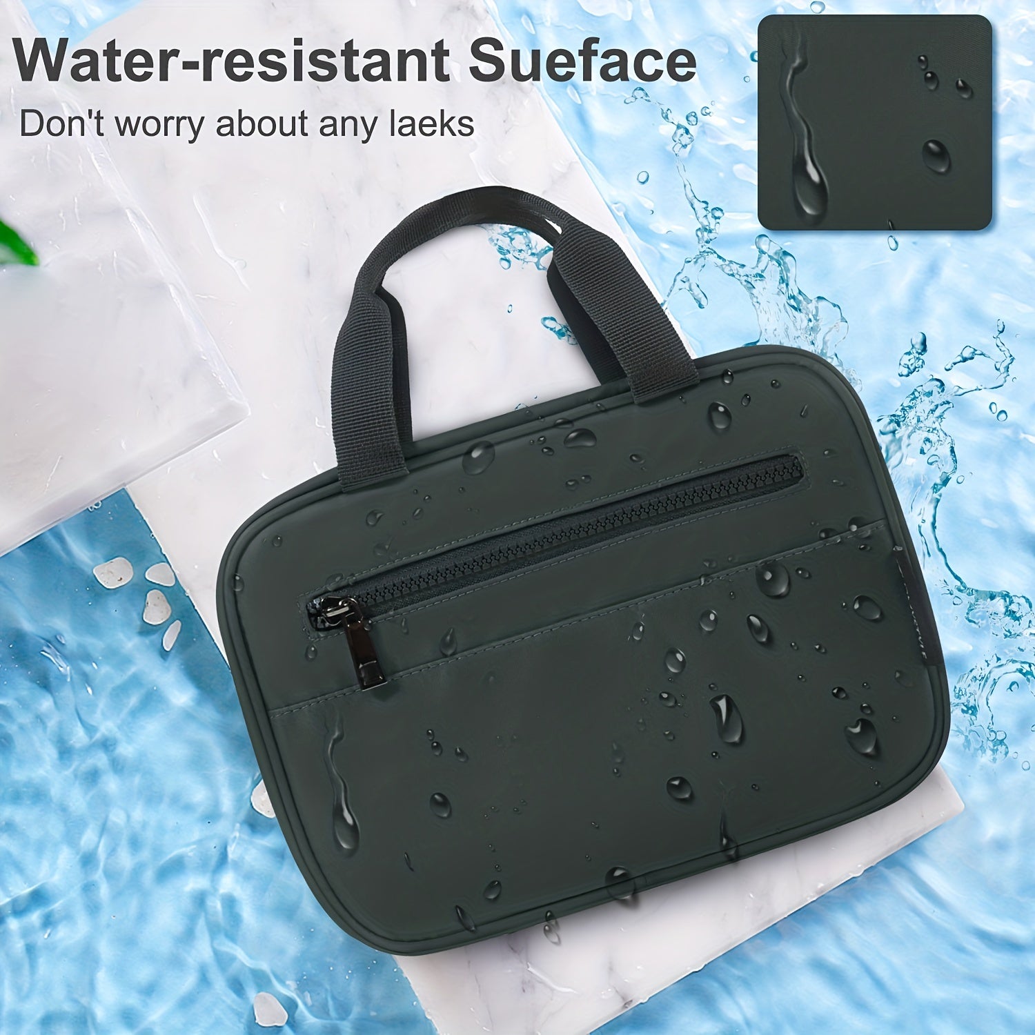 Travel Toiletry Bag Waterproof Makeup Organizer