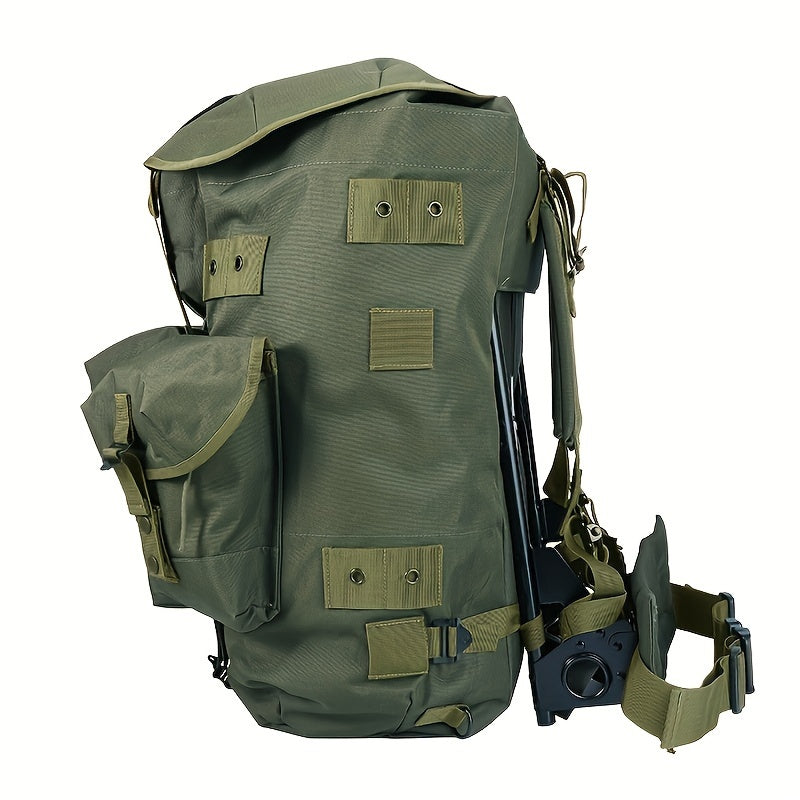 Iron Frame Olive Green Backpack Oversized Camping Backpack