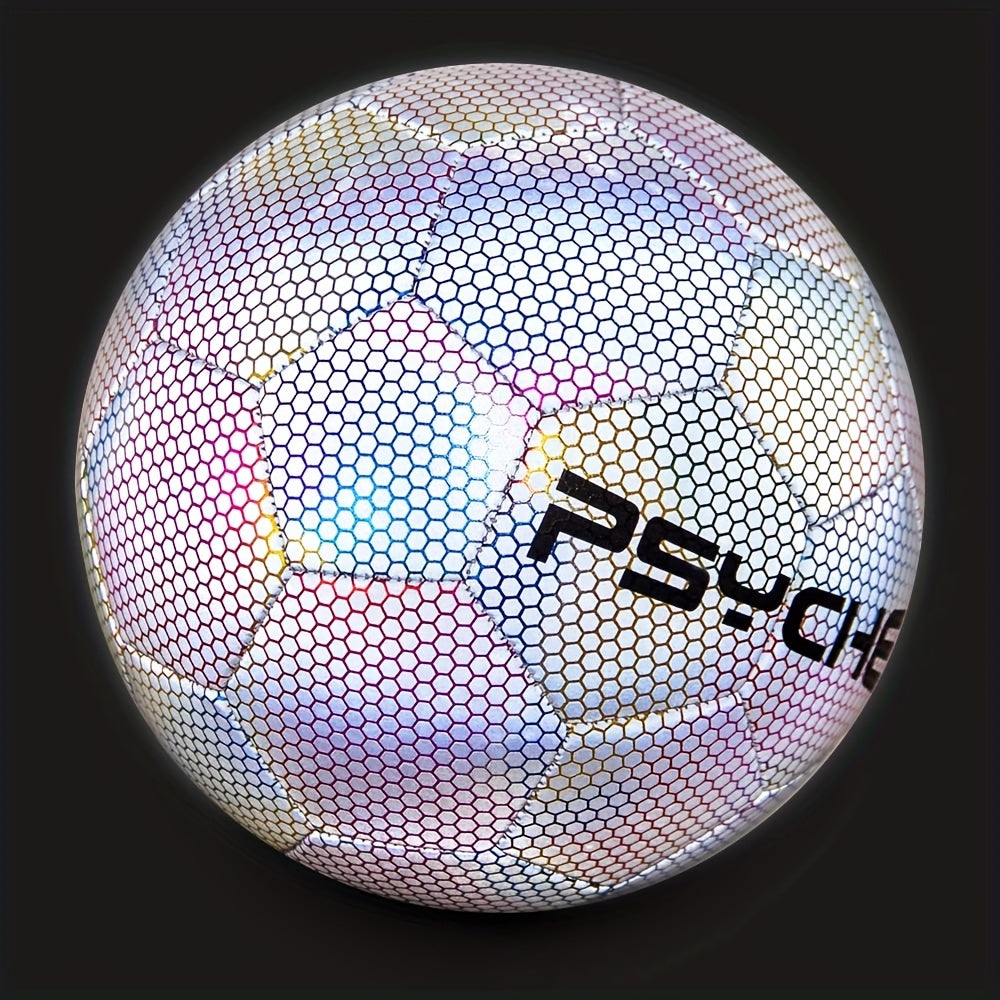 Reflective Size 5 Football for Outdoor Practice and Gift