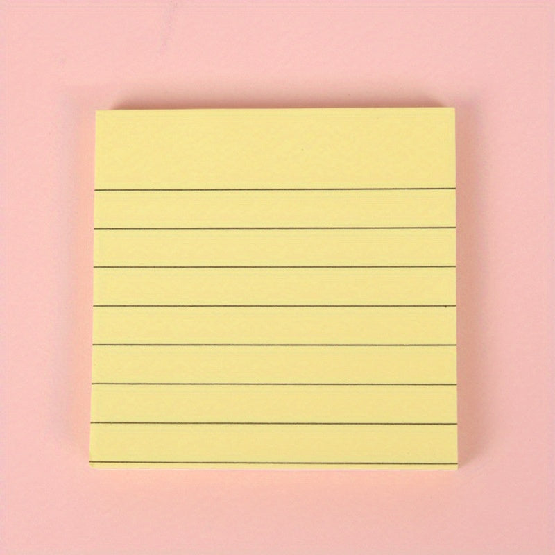 100pcs Monochrome Sticky Notes 7 62x7 62 Cm Self Sticky Notes