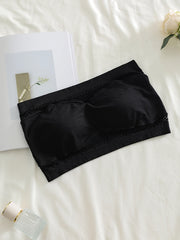 Soft Strapless Bandeau Bra Stretch Daily Fit Underwear