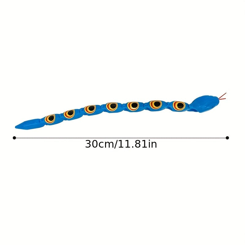 Plastic Snake Toy Twisting Joint Trick Small Nostalgia Childhood