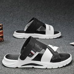 Men's Graphic Sandals Non Slip Open Toe Shoes