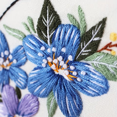 3pcs DIY Craft Embroidery Cross Stitch Kit Flower Pattern Gift