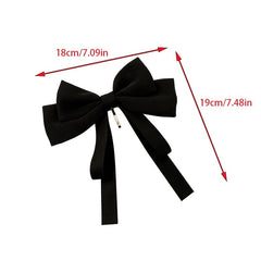Velvet Hair Bow Clips for Women Girls Bows Hair Clip French Barrettes Hair Pins