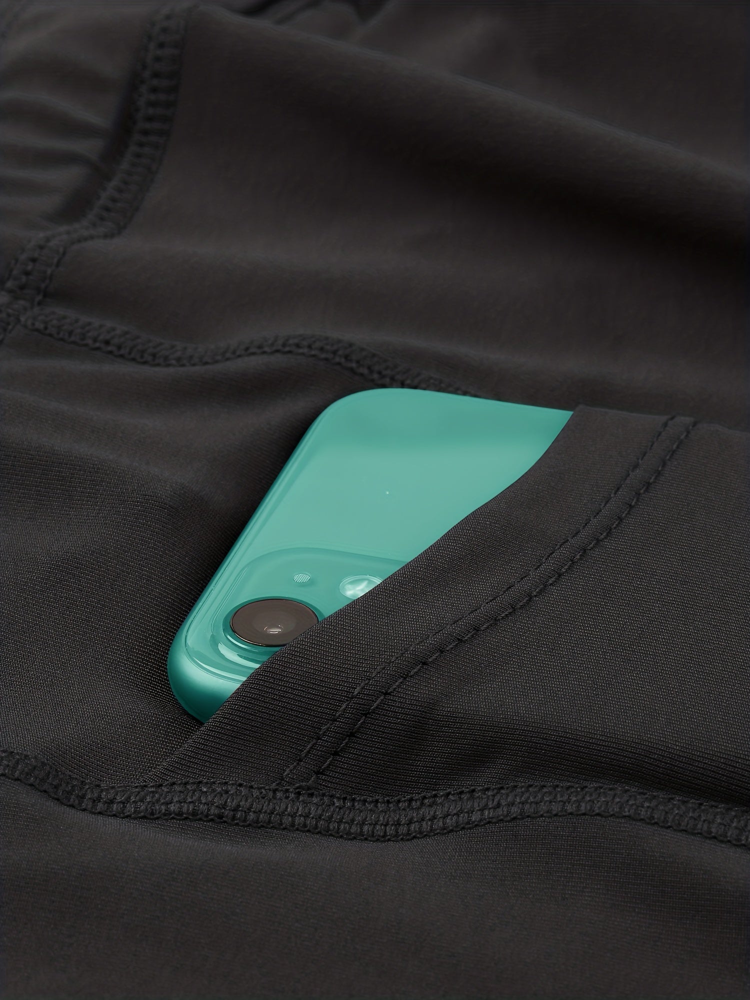 Men's Compression Shorts With Pocket Active Quick Dry Base Layer Shorts