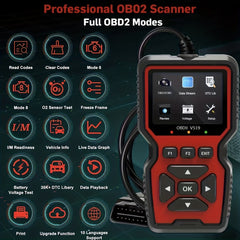 V519 OBD II Diagnostic Scanner Car Fault Detector