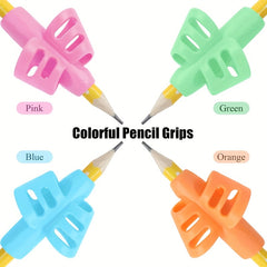 1pc Two Finger Silicone Writing Corrector Learning Tool