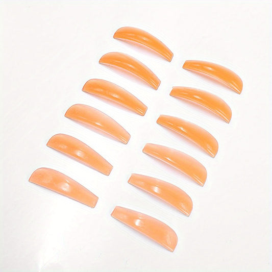 12Pcs Lash Lift Rods Lash Lift Pads Eyelash Perming Curler Shield Pads 6 Size