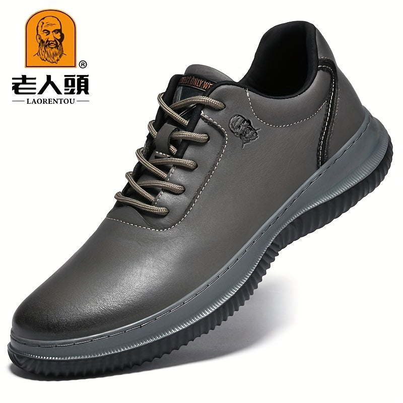 LAORENTOU Men's Low Top Lace Up Sneakers Retro Casual Walking Shoes