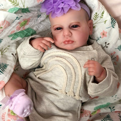 19" Lifelike Reborn Soft Touch Cuddly Doll