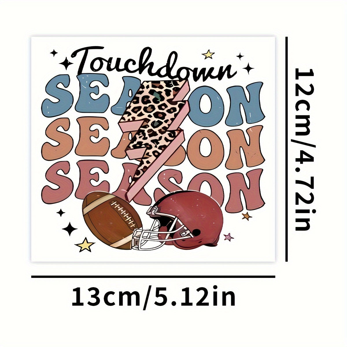 Football UV DTF Cup Sticker Glasses Sport Waterproof Transfer Stickers