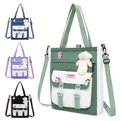 Canvas School Bag for Primary Students