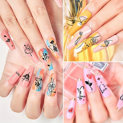 Nail Art Stamping Plate Set for Stunning Manicures
