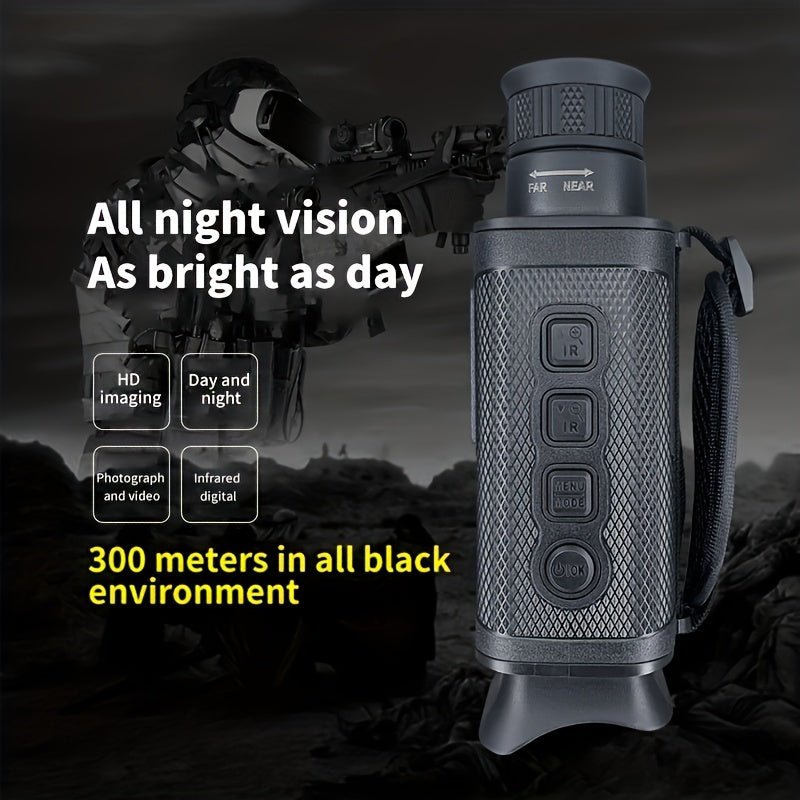 Infrared Night Vision Monocular Telescope with 32GB Memory Card