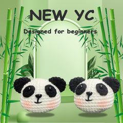 Panda Crochet Kit For Adults Step By Step Tutorial