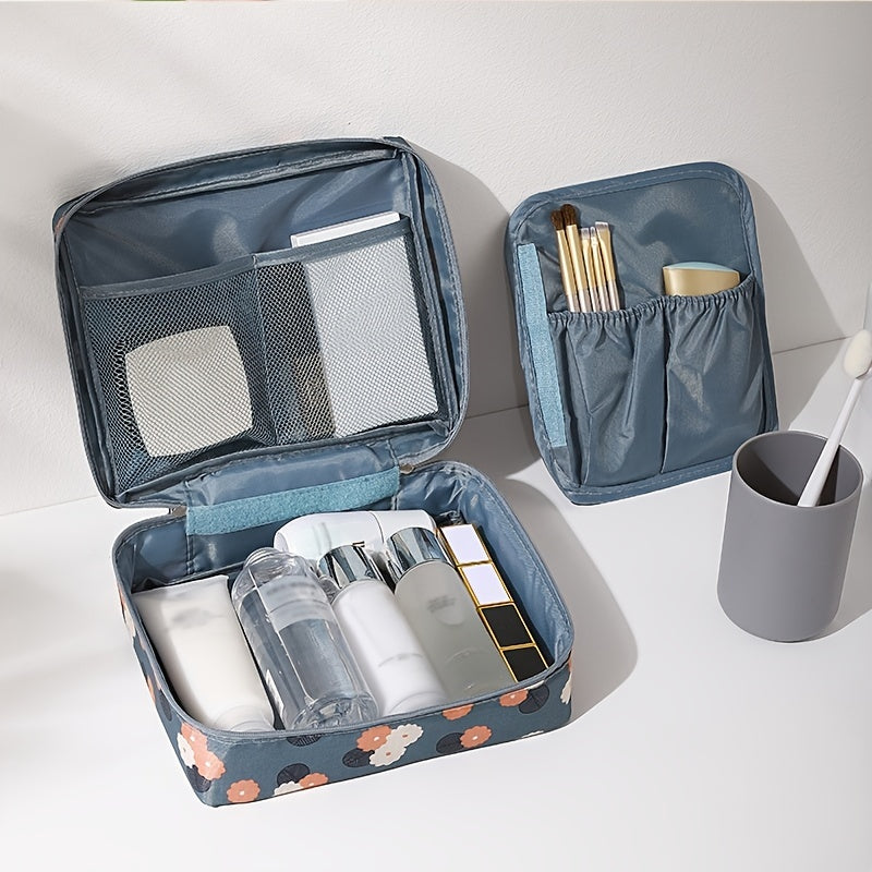 Women's Waterproof Toiletry Bag with Makeup Case and Wash Bag