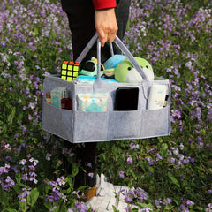 Felt Diaper Bag for Mother & Baby Essentials