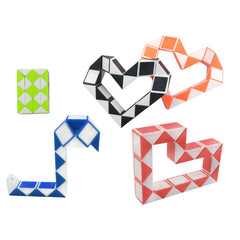 Colorful Magic Snake Puzzle Toy - Educational Gift for Kids