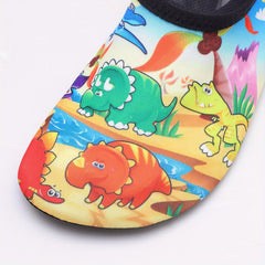 Girls Dino Water Shoes Quick Dry Lightweight Aqua Socks