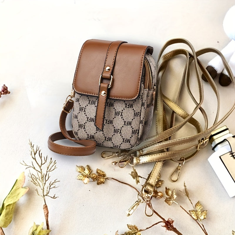 Mobile Phone Bag Shoulder Crossbody Coin Card Purse Bag