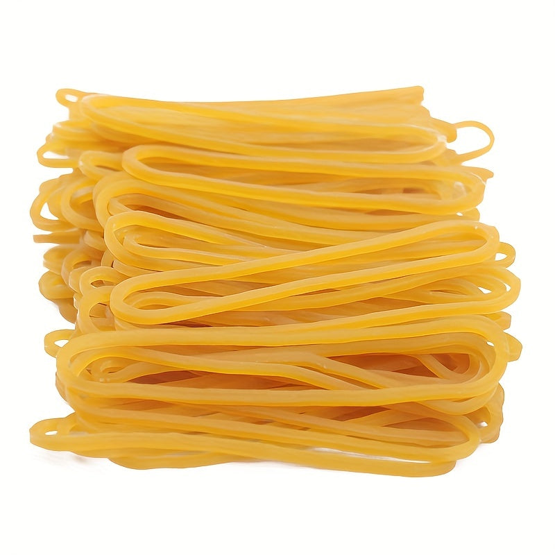 280pcs Rubber Band Yellow Office Rubber Rings