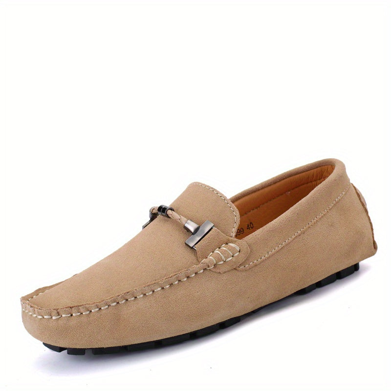 Men's Stitch Bit Loafer Shoes Non Slip Casual Shoes