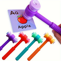 Hoojojo Suction Cup Knock Hammer for Classroom Games