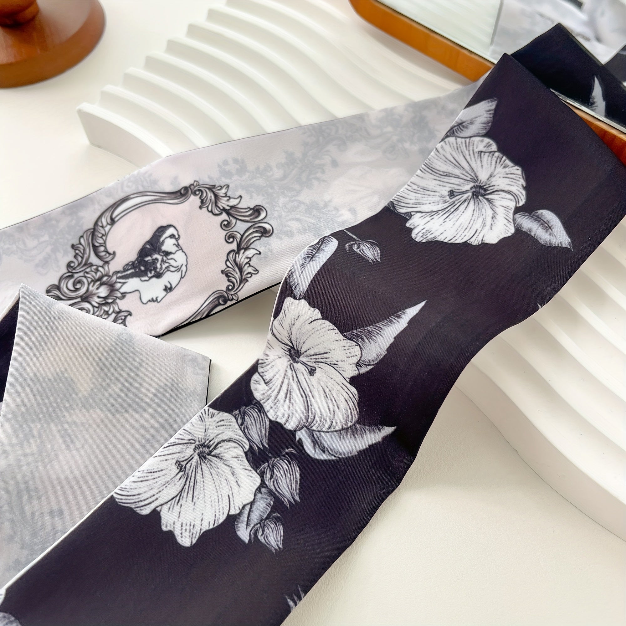 Thin Hairscarf Headband for Spring & Summer