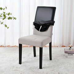 1pc Elastic Leather Stretch Dining Chair Slipcovers Universal Chair Slipcover