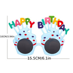Funny Cupcake Sunglasses for Kids Party Photo Booth Props