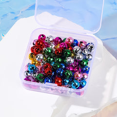 80pcs Mixed Copper Bells DIY Material Accessories