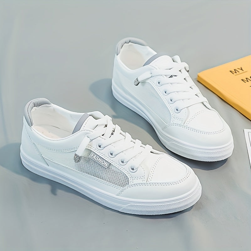 Women's Mesh Skate Shoes Breathable Low Top Sports Shoes