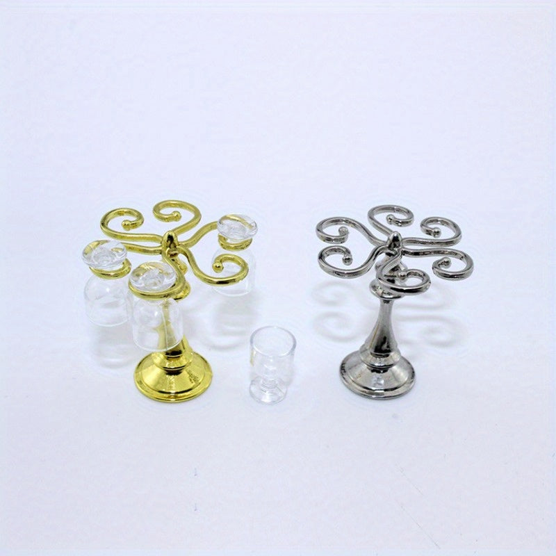 Wine Glass Holder Dollhouse Accessories