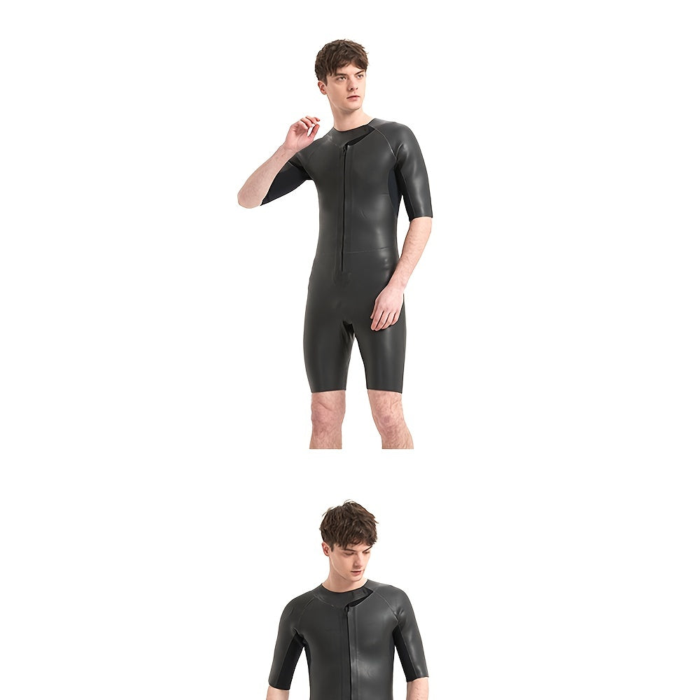 3mm Leather Smooth Men Wetsuit Surf Snorkeling Diving Suit Diving Equipment