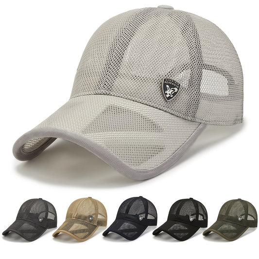 Mesh Breathable Baseball Cap Quick Drying Sports Dad Hat Sun Hats