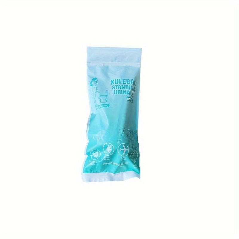 12pcs Female Disposable Urinal Standing Pee Funnel