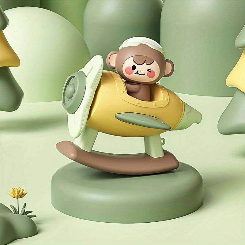 Funny Whistle 3D Airplane Toy for Babies