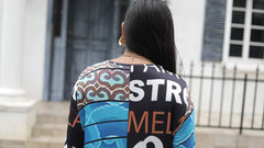  Casual Dress Women's Plus Letter & Figure Print Long Sleeve