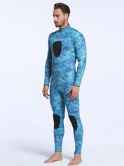Men's 3mm Neoprene Diving Suit Warm Wetsuit