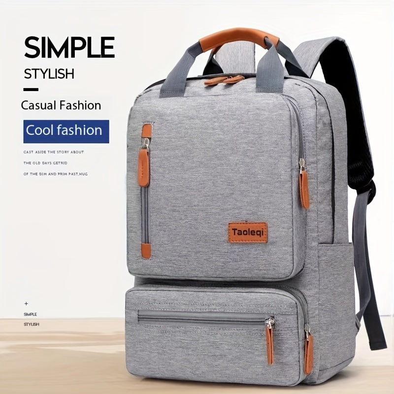 Vintage Business Laptop Backpack for Men & Women