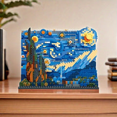 ABS Starry Night 3D Building Blocks Set Creative Puzzle for Adults