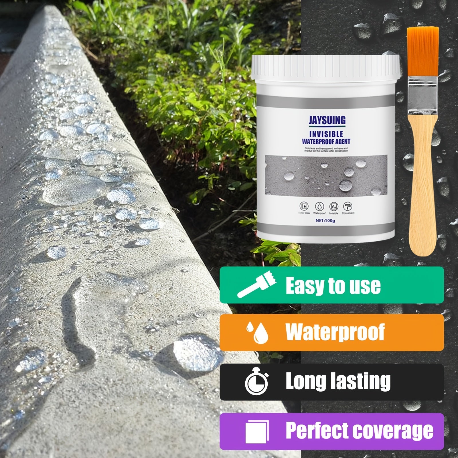 Invisible Waterproof Agent Strong Bonding Sealant 30g 100g